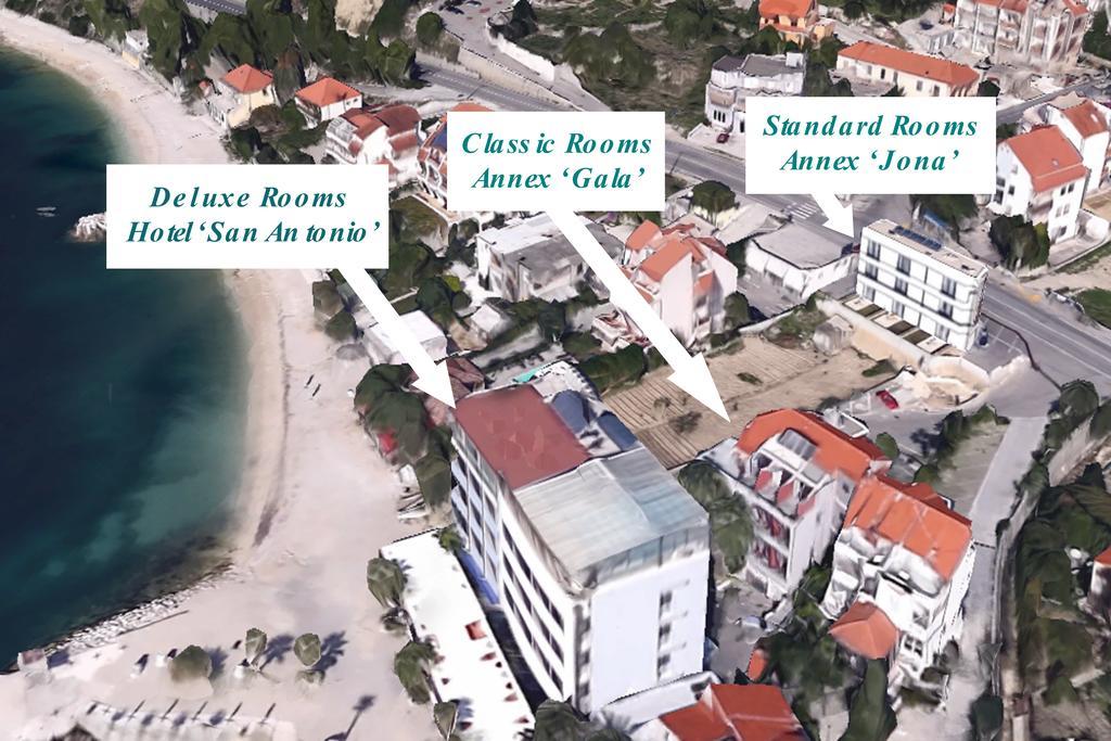 Hotel Gala Split Ποντστράνα Εξωτερικό φωτογραφία